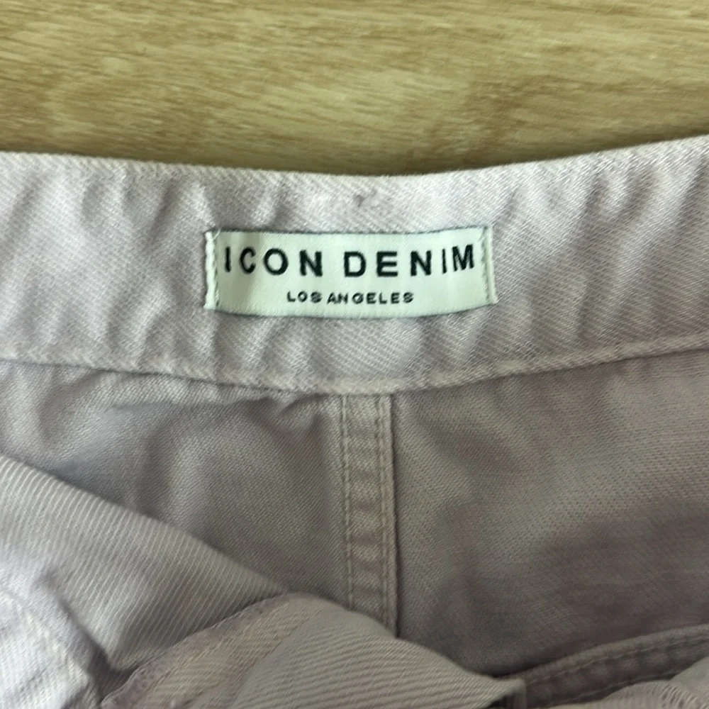 ICON DENIM GIO CARGO SKIRT IN LAVENDER size 28 - Picture 5 of 6